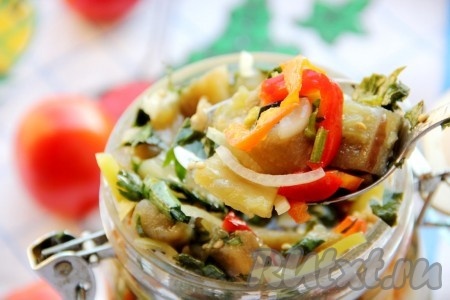 Хранить эту замечательную закуску в холодильнике. Как видите, по этому рецепту маринованные баклажаны готовятся очень быстро, а их пикантный вкус вам точно понравится.