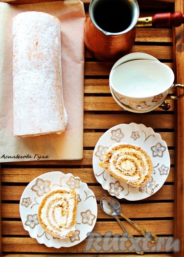 Тыквенный рулет