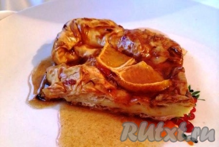 Греческий апельсиновый пирог "Портокалопита"