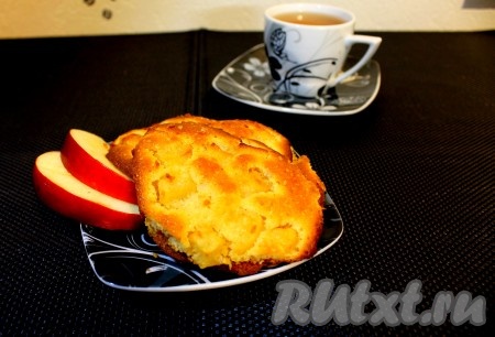 Мягкое яблочное печенье