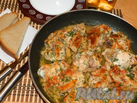 Курица в горчичном соусе