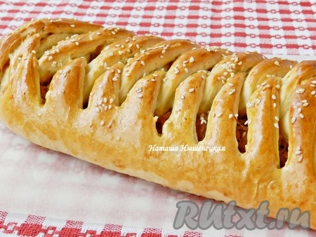 Рецепт кулебяки с капустой