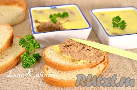 Рецепт паштета из утиной печени