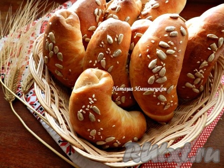 Рогалики на сухом молоке и дрожжах