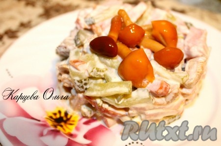 Салат "Вечерний Владивосток"