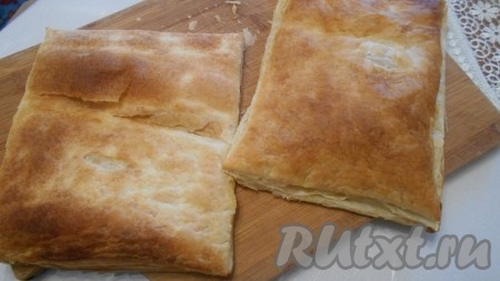 Листы испечь в духовке.