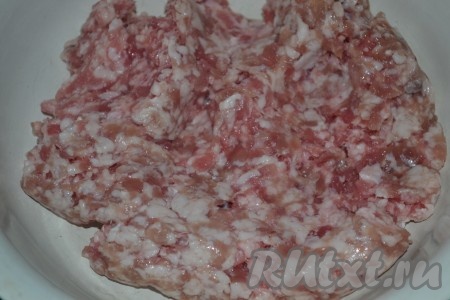 Теперь займемся нашим фаршем.
