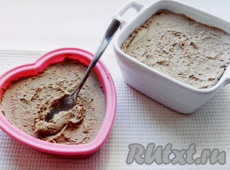 Паштет из куриной печени со сливками и коньяком