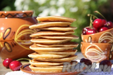 Рецепт оладушек на простокваше