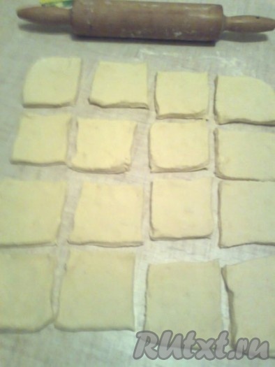 и разрезать на квадраты.