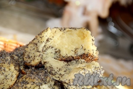 Рецепт булочек с маком из дрожжевого теста