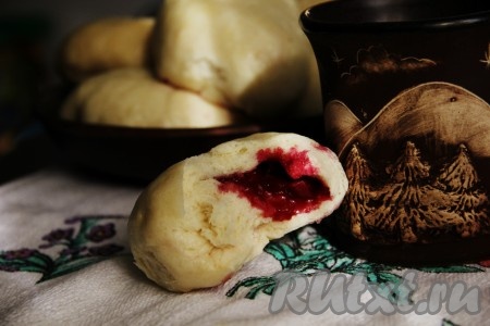 Дрожжевые вареники на пару