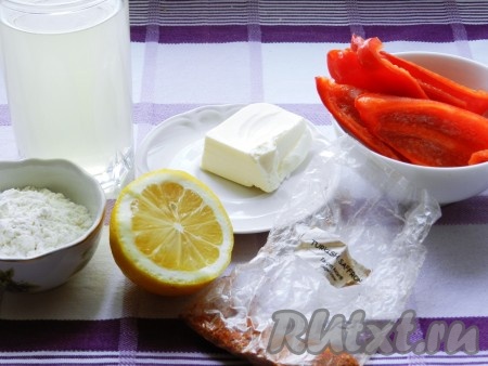 
Приготовить шафрановый соус.