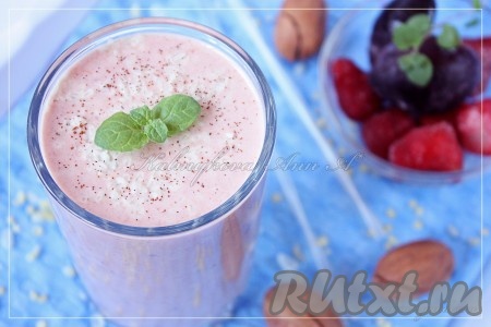 Фруктово-крупяной смузи