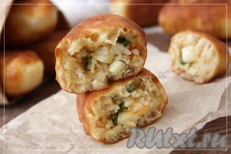 Пирожки с рисом