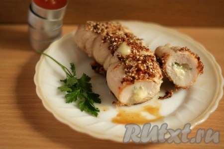 Рулет из курицы