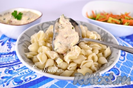 Сметанный соус для макарон