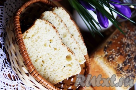 Хлеб с сливочным сыром