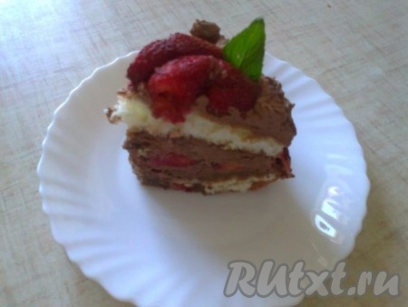 но очень вкусный тортик.