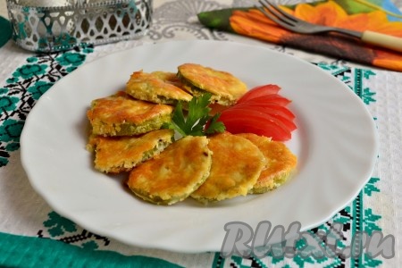 Рецепт кабачков с сыром в духовке
