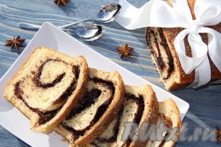 Рецепт рулета с какао