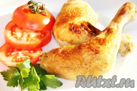 Курица в горчичном маринаде