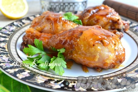 Куриные ножки в глазури