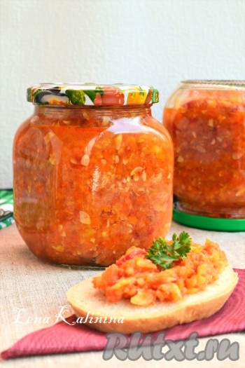 Кабачковая аджика на зиму