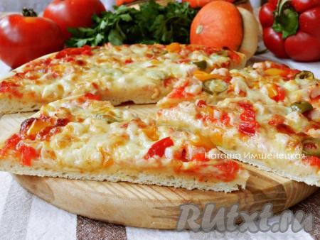 Соус из свежих помидоров для пиццы