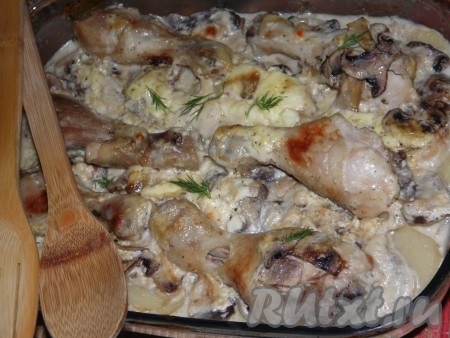 Отправить в разогретую духовку при температуре 160-170 градусов. Запекать до золотистого цвета минут 40 и более.
