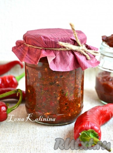Рецепт грузинской острой аджики