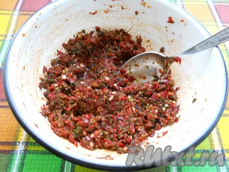 Все хорошенько перемешать.