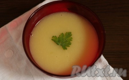 Рецепт картофельного супа-пюре