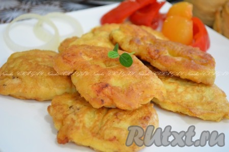 Курица в пивном кляре