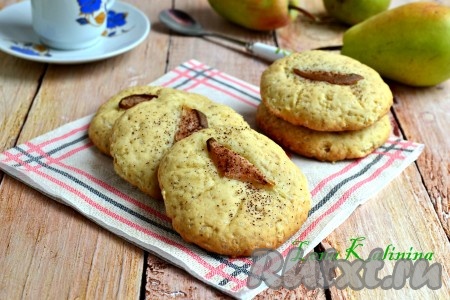 Печенье с грушами