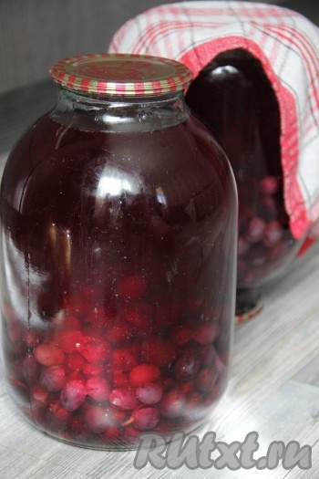 Рецепт компота из винограда на зиму