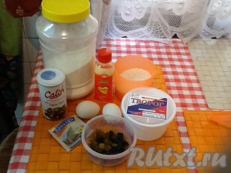 Ингредиенты для приготовления сырников