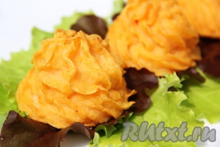 Картофельные розочки