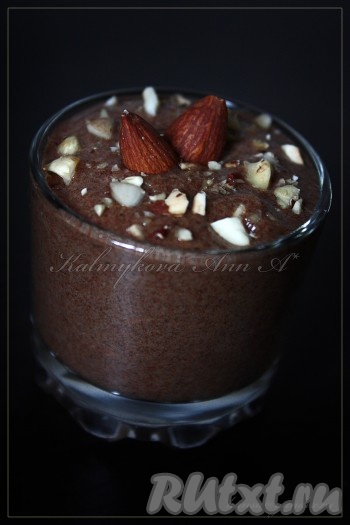 Холодный банановый десерт