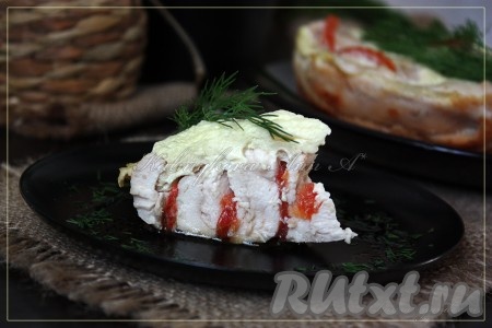 Пирог из куриного филе в мультиварке (Radmond 400W 1,5 литра)