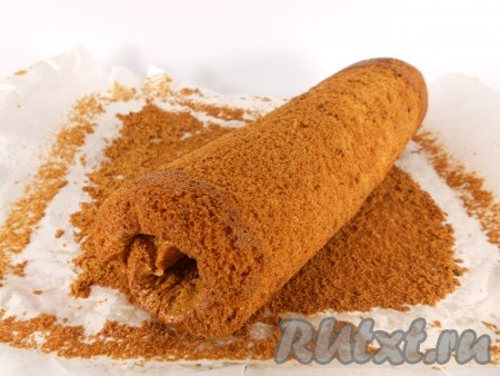 Затем аккуратно пергамент снять (снимается довольно легко).