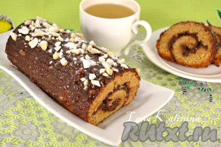 Медовый рулет