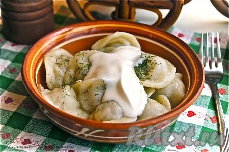 Пельмени из свинины и говядины