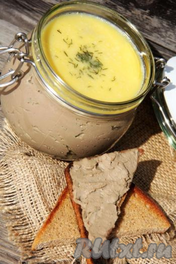 Паштет из куриной печени без моркови