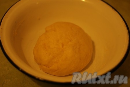 Подошедшее тесто.