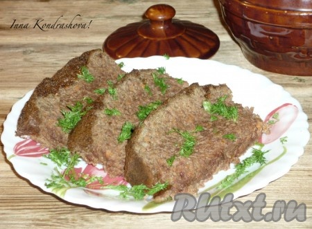 Рецепт суфле из печени 