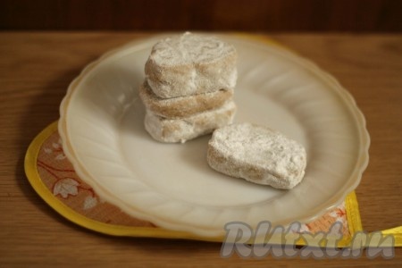 Песочное печенье с корицей