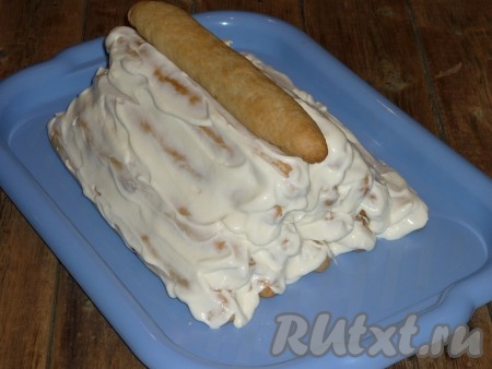 Вверху должна оказаться одна трубочка.
