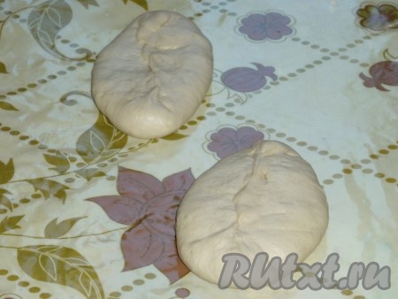 Сформировать пирожок. 