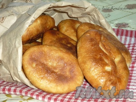 Пирожки на картофельном отваре 